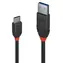 Lindy czarny / kabel USB / USB-A - USB-C / 1,5 m / 10 Gbit/s