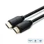 MicroConnect HDMI 4K 1,5 m czarny / Kabel połączeniowy / HDMI typu A - HDMI typu A / HDR10