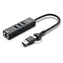Hub MicroConnect Premium USB 3.2 Gen 1 / hub USB / 4x USB-A 3.2 Gen 1 / 5 Gb/s / kabel 0,3 m