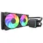 LC-Power LC-CC-240-B-ARGB czarny / chłodzenie wodne procesora / AIO / 240 mm / 2x 120 mm ARGB / LGA1700 / AM4 / AM5