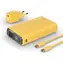 RealPower PB-20000 żółty / Power bank 20000 mAh / USB i USB-C / 22,5 W