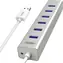 Hub USB Unitek 7- Port / Hub / 7× USB-A 3.0 / 5 Gb/s / BC 1.2 / z zasilaczem