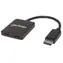 Hub/rozdzielacz DisplayPort MST Manhattan /2x DisplayPort/4K 30 Hz/zasilanie USB