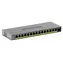 Netgear 16- Port Gigabit PoE+ PLUS szary / Przełącznik / 16× GbE / PoE+ 250,6 W