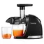 AMZCHEF 1501-BK-SM czarny / Wyciskarka wolnoobrotowa / 80 obr./min / wydajność 90%