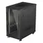 Lanberg 22U 19" czarny / Szafa rack / 600x1000 mm / Opakowanie płaskie / Drzwi szklane