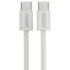 HAMA Fabric beżowy / Kabel ładujący / USB-C - USB-C / 1 m / pleciony nylon