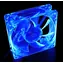 Primecooler PC-UV8025L12B UV niebieski / wentylator PC / 80 mm / 3 piny / 2000 obr./min