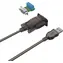 Unitek / kabel USB-A - RS-422 / 1,5 m / czarny