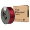 Filament PETG transparentny czerwony / filament do drukarek 3D / 1,75 mm / 1 kg