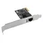Lanberg PCE-1GB-201 / Karta sieciowa / PCIe / 1x RJ-45 / 1 Gbps / RTL8111C / Niski profil