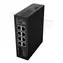 Lanberg ILGE-8P-2S-120 / Switch / 8x Gigabit / 4X PoE BT / 4X PoE AT / 2x SFP / na szynę DIN / 120W