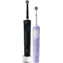 Oral-B Vitality Pro D103 Duo czarno-fioletowa / Szczoteczka elektryczna / oscylacyjna / 3 tryby czyszczenia / 2 rączki