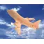 Woodcraft Drewniana układanka 3D Boeing / od 6 lat / Poziom trudności: łatwy
