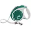 Smycz FLEXI Comfort PLUS S 5 m zielona / Samozwijająca się / Do 15 kg / Uchwyt Soft Grip