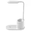 Platinet PDL1930W biała / lampa LED / 3 W / 300 lm / 3200-6500 K / ładowanie bezprzewodowe Qi / ściemnialna