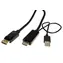 Kabel HDMI -> DisplayPort, HDMI A(M) -> DP(M), 4K@60Hz, 2m