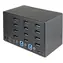 2- Port czteroportowy monitor StarTech DisplayPort KVM / przełącznik KVM / 4K 60 Hz HDR / DP 1.2 / koncentrator USB 3.0