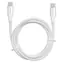 ibox IKUTC biały / Kabel danych / USB-C - USB-C / 60 W / 2 m / pleciony