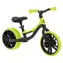 Rowerek biegowy GO BIKE Elite Duo limonkowy / Nośność 20 kg / Regulowane siodełko / Od 2 lat