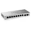 ZyXEL GS1200-10 v3 / Przełącznik / Komputer stacjonarny / 8x GLAN / 2x GbE SFP / Bez wentylatora