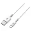 TB Touch 1 m biały / Kabel do transmisji danych / USB-A (M) - USB-C (M) / Okrągły