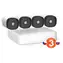 Tenda K4P-4TR / Zestaw kamer / 4CH NVR + 4X kamera IP 4MP / PoE / IP67 / dźwięk