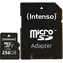 INTENSO 256 GB / Karta pamięci / microSDXC / UHS-I U1 Class 10 / Adapter SD / odczyt 45 MB/s, zapis 10 MB/s