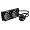 Genesis HYDRIA 240 ARGB czarny / Zestaw chłodzenia wodnego procesora / 2x 120 mm / maks. 1500 obr./min / 80 CFM