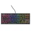 Genesis Thor 303 TKL RGB Outemu Peach Silent black / Klawiatura gamingowa / Mechaniczna / Układ CZ/SK / USB