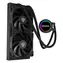 Genesis Hydria 240 czarny / Zestaw chłodzenia wodnego procesora / 2x 120 mm / ARGB / maks. 1500 obr./min / 80 CFM