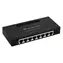 LevelOne GEU-0821 / Przełącznik / 8x Gigabit Ethernet / Niezarządzany / montaż ścienny