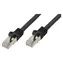 Shiverpeaks CAT7 S/FTP 15m czarny / Kabel krosowy / 600 MHz / LSZH