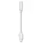 2GO biały / Adapter audio / Lightning do gniazda 3,5 mm / kabel 20 cm