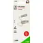 2GO Luxury biały / Adapter audio / Lightning do gniazda 3,5 mm / kabel nylonowy 10 cm