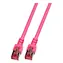 EFB CAT6 S/FTP 1,5 m fioletowy / kabel krosowy / RJ45-RJ45 / LSZH / 250 MHz / 5000 Mbit/s