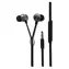 Słuchawki douszne 2GO In-Ear Luxury Zipper-Style antracytowe / Słuchawki douszne z mikrofonem / Gniazdo 3,5 mm / przewodowe