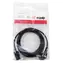 Equip CEE 7/7 90° - C13 czarny / Kabel zasilający / 3 m / 250 V / 10 A