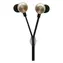 Słuchawki douszne 2GO In-Ear Luxury Zipper-Style, złote / Słuchawki douszne z mikrofonem / Gniazdo 3,5 mm / przewodowe