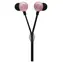 Słuchawki douszne 2GO In-Ear Luxury Zipper-Style różowe / Słuchawki douszne z mikrofonem / Gniazdo 3,5 mm / Przewodowe / 3 rozmiary nakładek