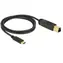 DeLock USB-C - USB-B czarny / Kabel / USB 3.2 Gen 2 (10 Gbit/s) / 1 m