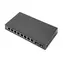 Digitus czarny / Przełącznik / 8x Gigabit RJ45 / 2x SFP / Niezarządzany / Bez wentylatora