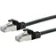 Schwaiger CAT6 S/FTP 2,5 m czarny / kabel krosowy / 250 MHz / 1000 Mbit/s