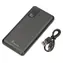 Extralink EPB-098B czarny / Power bank / 10 000 mAh / 2x USB-A + 1x USB-C / Wskaźnik LED