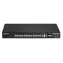 Edimax GS-5424PLC V2 / Przełącznik / 24x GE PoE+ / 4X SFP / 400 W / Zarządzany / 1U