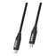 Port USB-C - USB-C czarny / Kabel do transmisji danych i ładowania / PD 100 W / USB 3.2 Gen2x2 / 20 Gb/s / 2 m