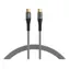 EFB szary / kabel do transmisji danych USB-C / 100 W PD 3.0 / 5 A / E-Marker / 1 m