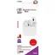 2GO TWS Mini białe / Bezprzewodowe słuchawki douszne / Bluetooth / mikrofon / etui ładujące