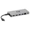 Stacja dokująca EATON Tripp Lite USB-C, szara / 4K HDMI / USB 3.2 Gen 1 / PD 100 W / Gigabit LAN