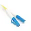 OPTIX LC-LC FLEXI biały / Kabel światłowodowy / G.657B3 / simplex / 3 m / 2 mm